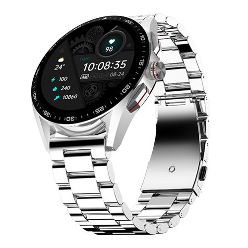 Fire Boltt Invincible Plus (SS Strap) BSW097 BT Calling Smartwatch