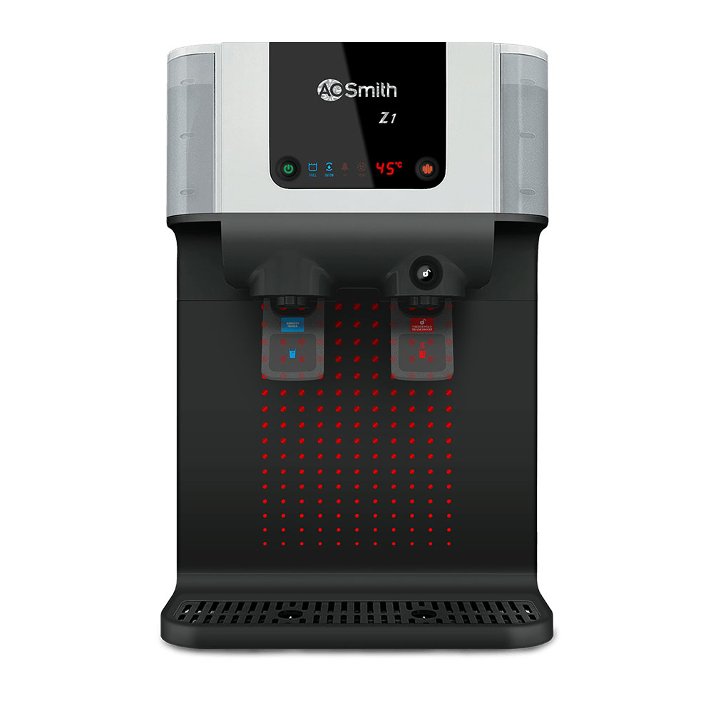 AO Smith Z1 9L + 0.8 L (Steel Hot Tank) UV+UF Electrical Water Purifier